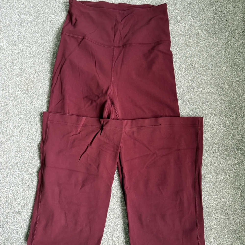lululemon athletica Burgundy Leggings